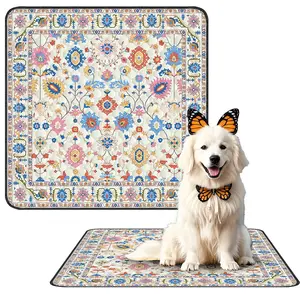 Reusable Dog Pad, Super Absorbent Pet Training Mat, Washable Anti-Slip Puppy Pad, Prevents Urine Leakage, Universal Size, Pee Pads