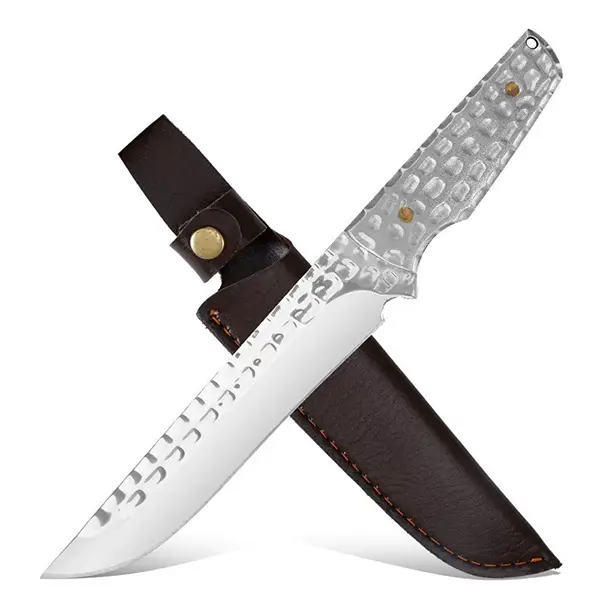9.1" Asian Knife,Stainless Steel Chinese Slicing,Heavy Duty and Versatile Design,Suitable for Cutting Vegetable,Meat,Ergonomic Handle,Preferred for Outdoor Camping Professional Chefs