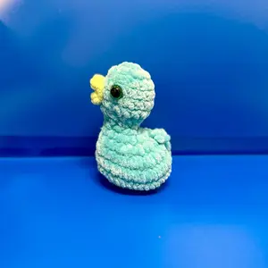 Crochet Big Booty Rubber Duck Squish (Butt Quack Duck)