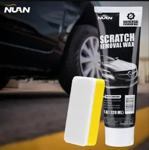 NUAN 2026 Car Scratch Repair Kit, Premium Scratch Fix Wax, Includes Paste, Wipe & Sponge for Vehicles
