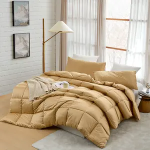 Snorze Cloud Comforter - Coma Inducer Ultra Cozy Bamboo - Oversized Comforter in New Wheat