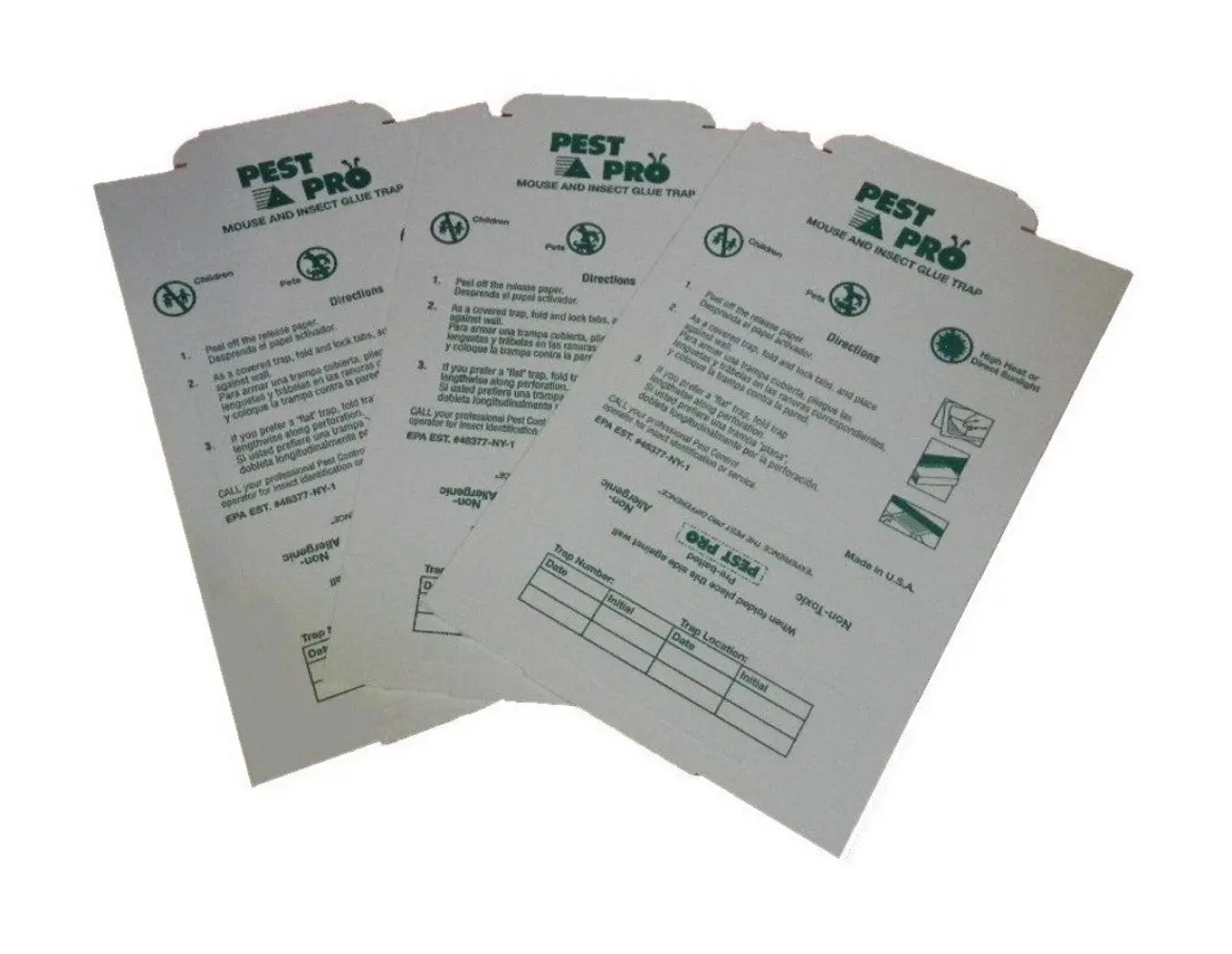 75MB Pest Pro Glue Boards For Mice and Insects (25 boards)