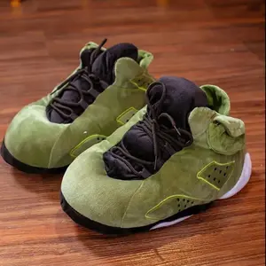 Comfy Sneaker Slipper Plush Unisex | Modern Basketball Style | Soft Indoor & Outdoor Comfort | Etsy Birthday Gift Pick