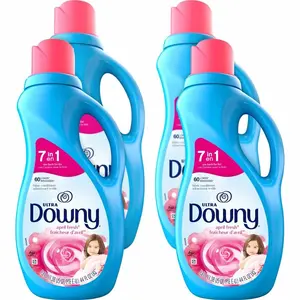 Procter & Gamble  44 fl oz April Fresh Downy Ultra Fabric Conditioner, Light Blue - Pack of 6