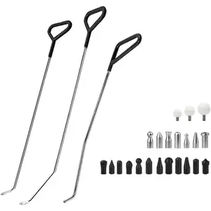 Paintless Dent Repair Tools   Removal Rods Kit with Tips Repair Set for Auto  Removal of Hail