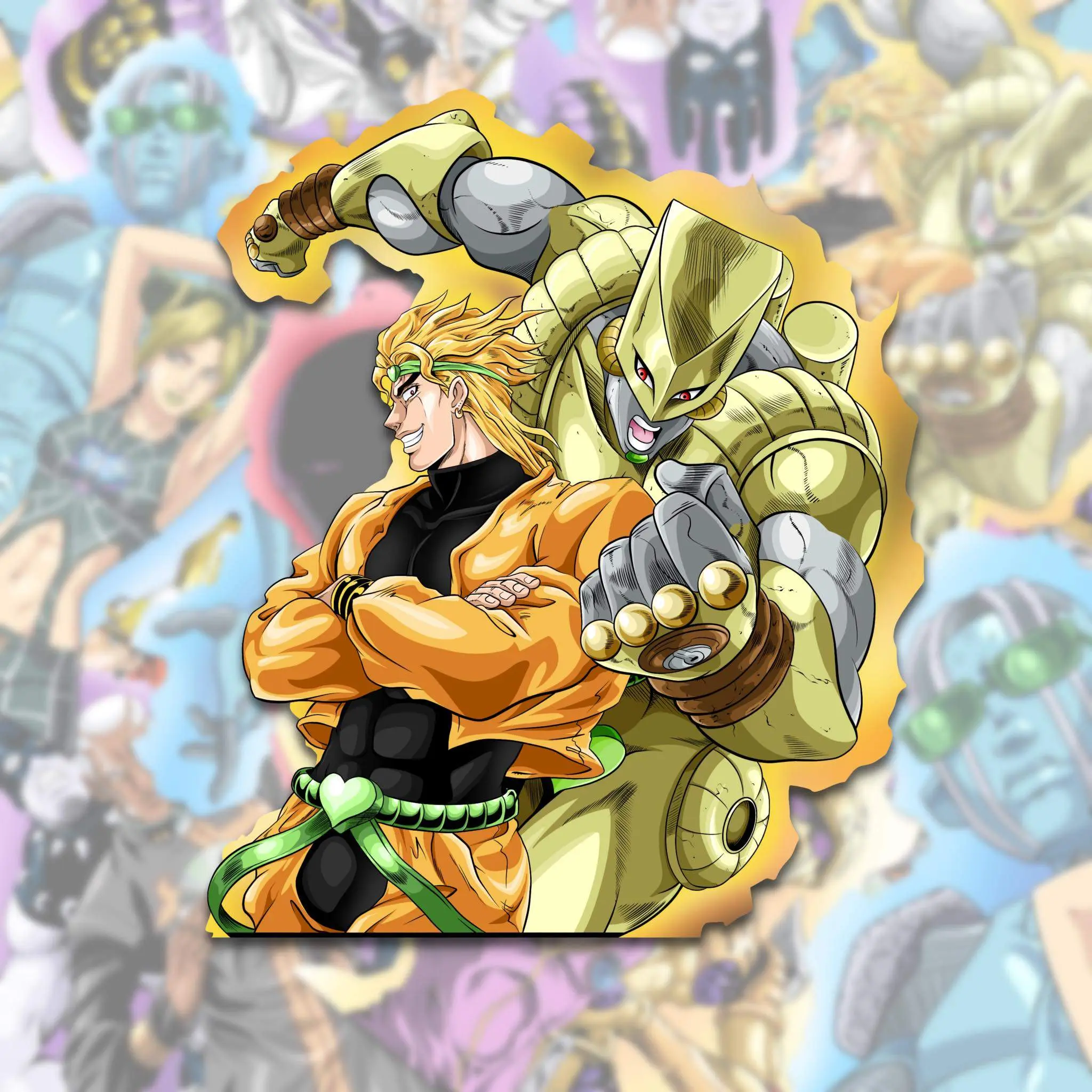 Dio Stand / Jojo's Bizarre Adventure [STICKER] - TikTok Shop
