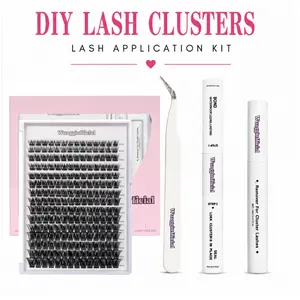 WUAGGI OFFICIAL DIY VOLUME CLUSTER LASH KIT (MAKEUP TOOL)