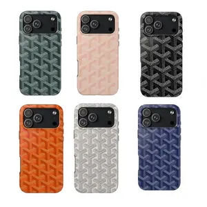 Design Phone Case, Luxury High-End Parisian Dogtooth Print TPU Cover For iPhone Accessories Durable Protect iPhone 17 to 7