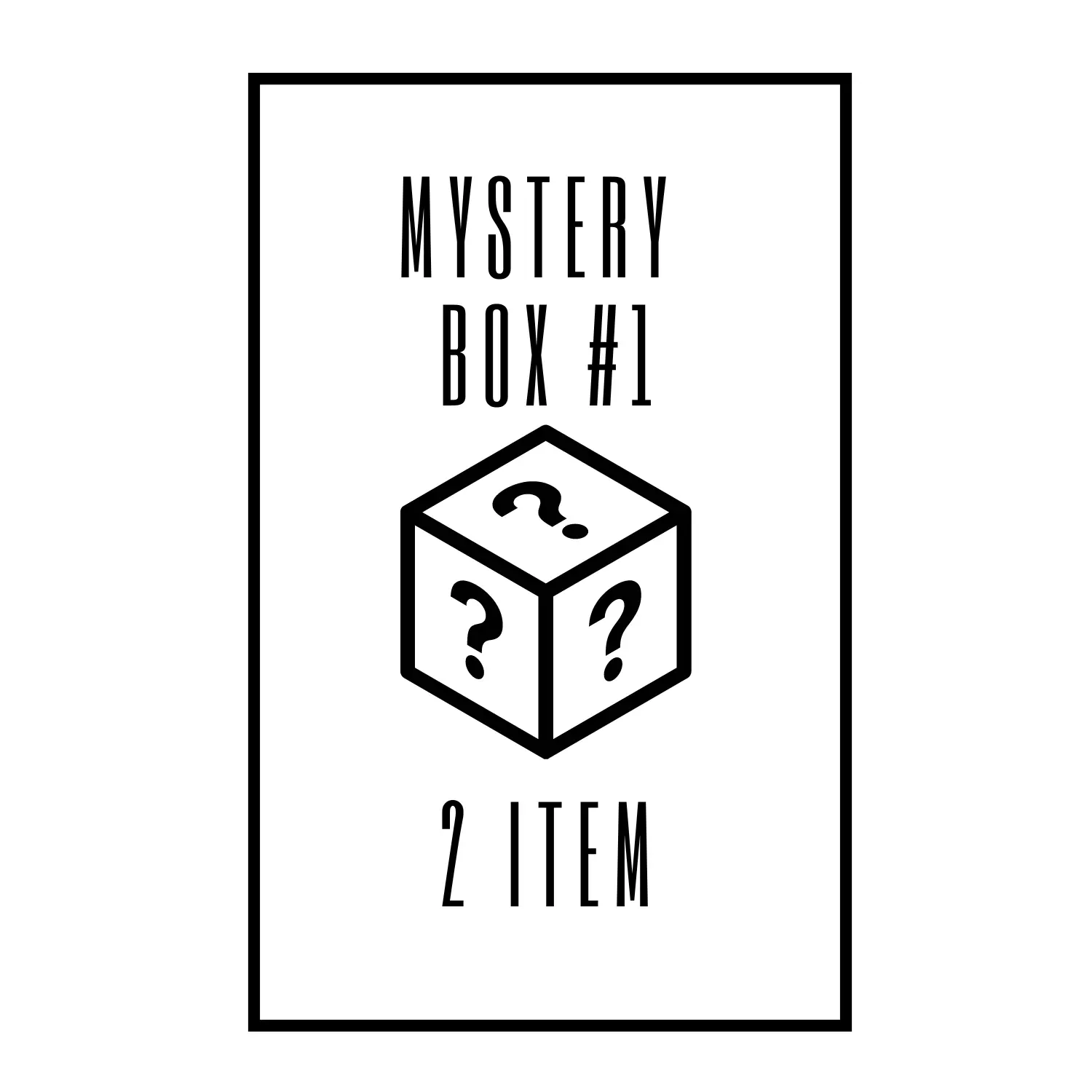 2 ITEM MYSTERY STYLE BOX
