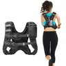 VEVOR 16 lbs Weighted Vest - Workout Equipment with Reflective Stripe, Adjustable Buckle for Men, Multi-Level Adjustable Resistance Exercise Gym Fit Muscle Strengthening Weight Vest, Resistance Exercise Weight Vests