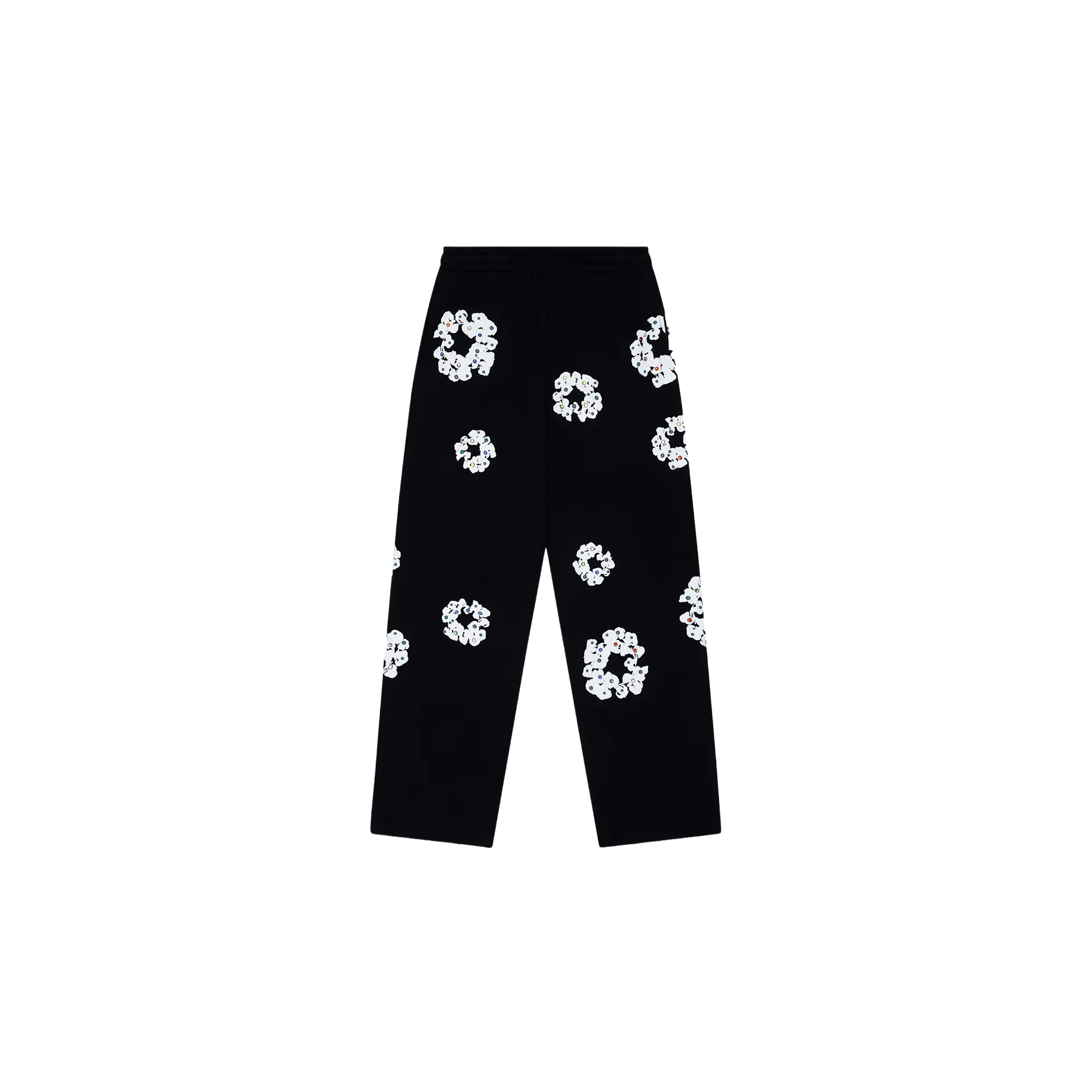 Rhinestone Sweatpants "FW25 - Black" DT420