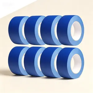 Professional Grade Blue Painter's Tape, 8 Rolls Multipack for General Purpose Use, 2 Inch Wide x 55 Yards per Roll, 440 Total Yards, Easy Release and Clean Removal, Multi-Surface Masking Tape for Painting and Home Projects
