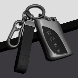 Tpu Car Key Case Cover for Lexus Es200/es250/es300h/es350/rx300/rx350/rx450h/nx2, 4 Buttons Fob Holder, Durable Protective Accessory