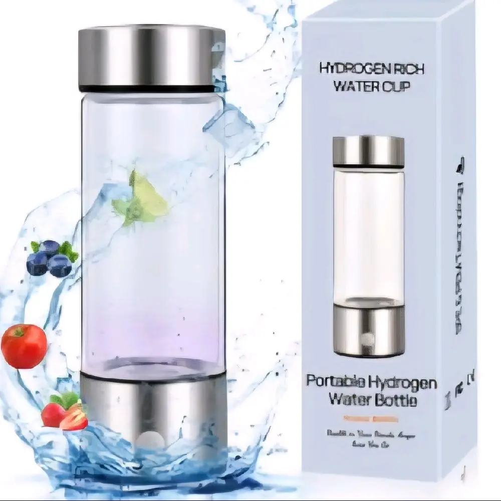 Hydrogen Bottle - undefined Product Information Portable Hydrogen Water Bottle with No Additional Details or Specifications