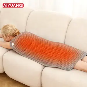 Extra-Large Electric Heating Pad (40"x20") - Fast Relief for Back Pain & Cramps - Ultra-Soft, 9 Heat Settings & Auto-Off Supports Washing Automatic