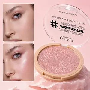Bling Pearl Highlighter Powder, Dual Use for Face and Body, Shimmering Finish, Perfect for Makeup Enthusiasts, Enhance Your Glow