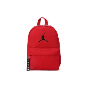Jordan Polyester Small Organized Daypack - Trendy Sporty Red Backpack for Men and Women, Trendy Backpack