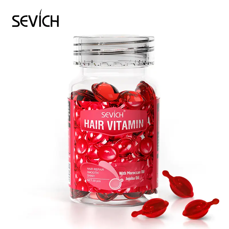 SEVICH Hair Care Oil Capsule Moroccan Oil Essence Smoothes The Rough Soft Shiny And Portable Travel 30PCS