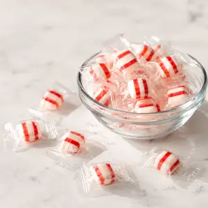 Peppermint Puffs Candy | Classic Mint Candy Sweet Peppermint Treat Peppermint Puffs Candy | Classic Mint Candy Sweet Peppermint Treat