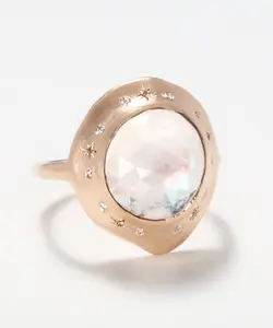 Cloud And Moon Ring
