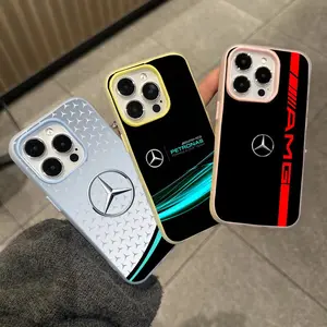 luxury car Mercedes BenzS Phone Case Cover For iPhone 17 16 15 14 13 Pro Max Plus Mini Luxury Jelly Material Protective Case Fashion Durable Crystal Clear Stylish Shockproof Scratch-Resistant Perfect Fit