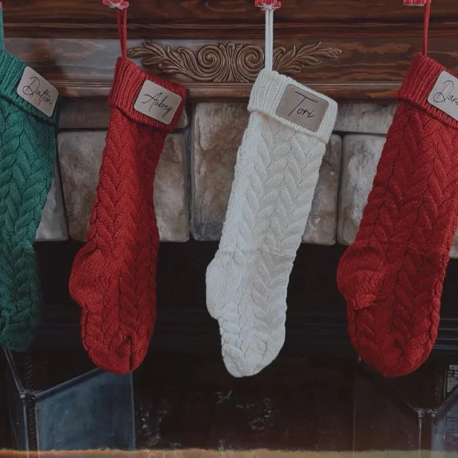 Personalize Christmas stocking