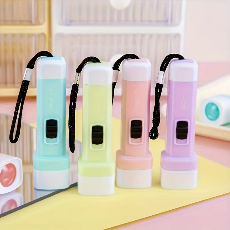 24 Pcs Mini Flashlight Keychain Bulk Assorted Colors Torch Keyring Flashlights LED Small Keychain Light Hiking Camping Christmas Party Favors，Glow in the Dark Party Supplies