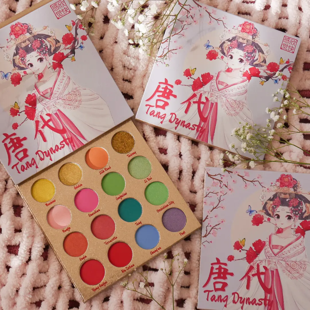 Tang Dynasty Chinese-Inspired Eyeshadow Palette