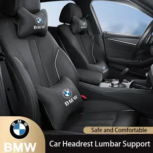 1Pcs Car Seat Neck Pillow Leather Headrest Lumbar Waist Support Interior Accessories For BMW G30 G32 G01 G02 G05 G06 G07 G26 G23 G22 F40 F20 G08 G16 G15 G14 G12 G11 F02 F01 F13 F12 F06 F10 F07 F36 G20 F34 F30 G42 F44 F48 F39 G29 F25 F26 F15 F16 G80 G82