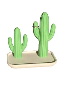 Cactus Necklace and Ring holder