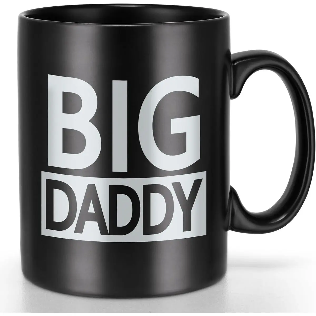Daddy Gifts, Big Daddy coffee Mug, 11 15oz Ceramic Cup, Birthday Christmas Gifts For Dad From Son Daughter, Father Present Ideas