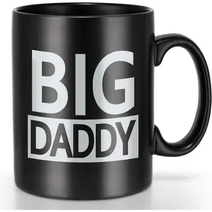 Daddy Gifts, Big Daddy coffee Mug, 11 15oz Ceramic Cup, Birthday Christmas Gifts For Dad From Son Daughter, Father Present Ideas