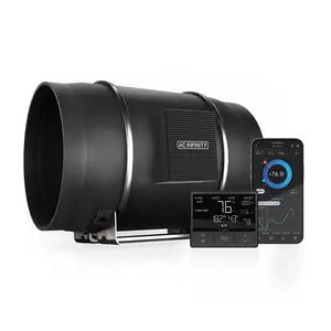 CLOUDLINE T12, Quiet Inline Fan 12" with Temperature Humidity VPD Controller