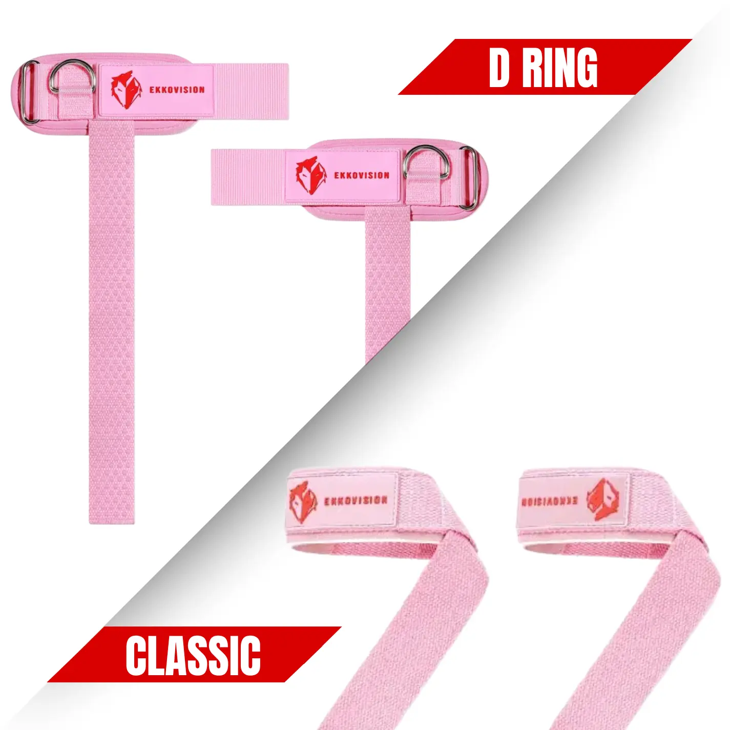 PINK STRAP - EKKO LOGO