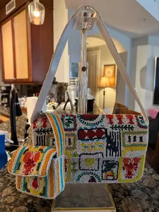 Trending Beaded Bags - Lobster with attached small purse charm