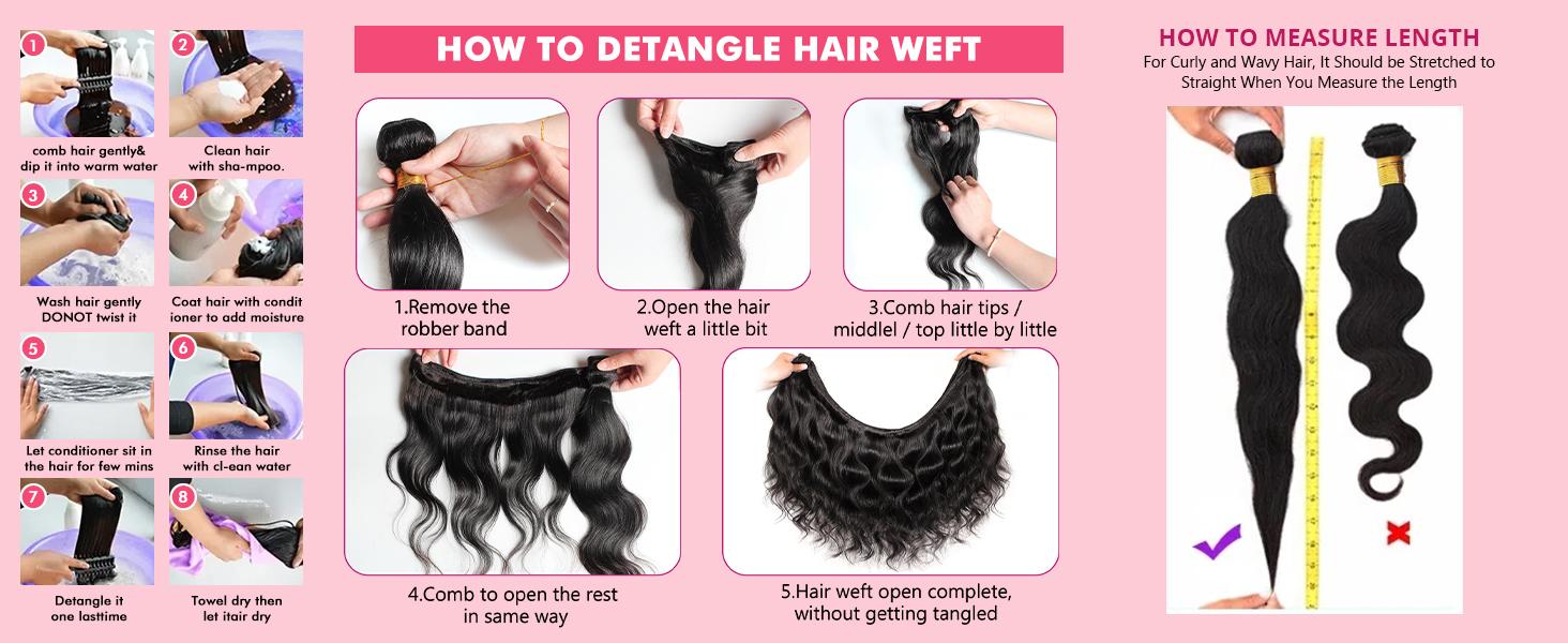 Vinisay 12A Human Hair Bundles Body Wave Straight Bundles Human Hair 100% Unprocessed Brazilian Virgin Hair Quick Weave Sew in Extensions Natural Black