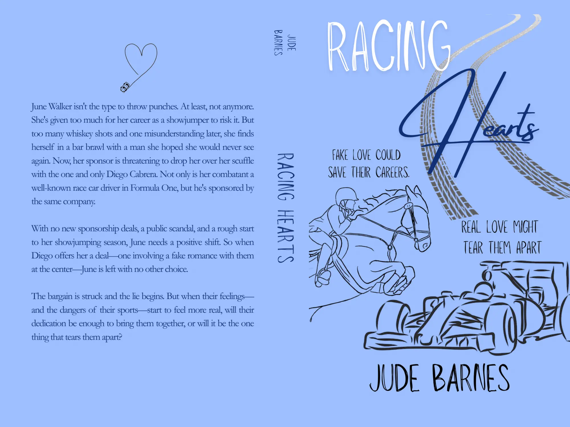 Racing Hearts Paperback Edition