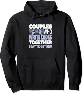 Programmer Couple Programming Software Engineer - Coder Pullover Hoodie - Katiareg Shop 92B0BQ3LLW9Y
