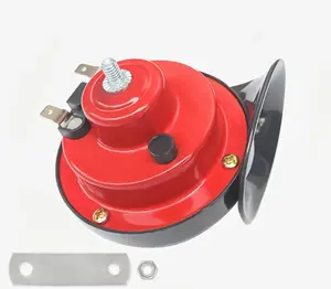 300DB Super Loud Car Horn, 12V Waterproof Air Horn Replacement Kit, Electric Snail Horn for Cars, Motorcycles, Trucks, Bicycles, Marine Cars, Universal Automotive Accessories
