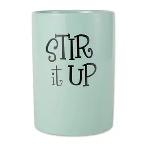 Design Imports Stir it Up Ceramic Utensil Holde r