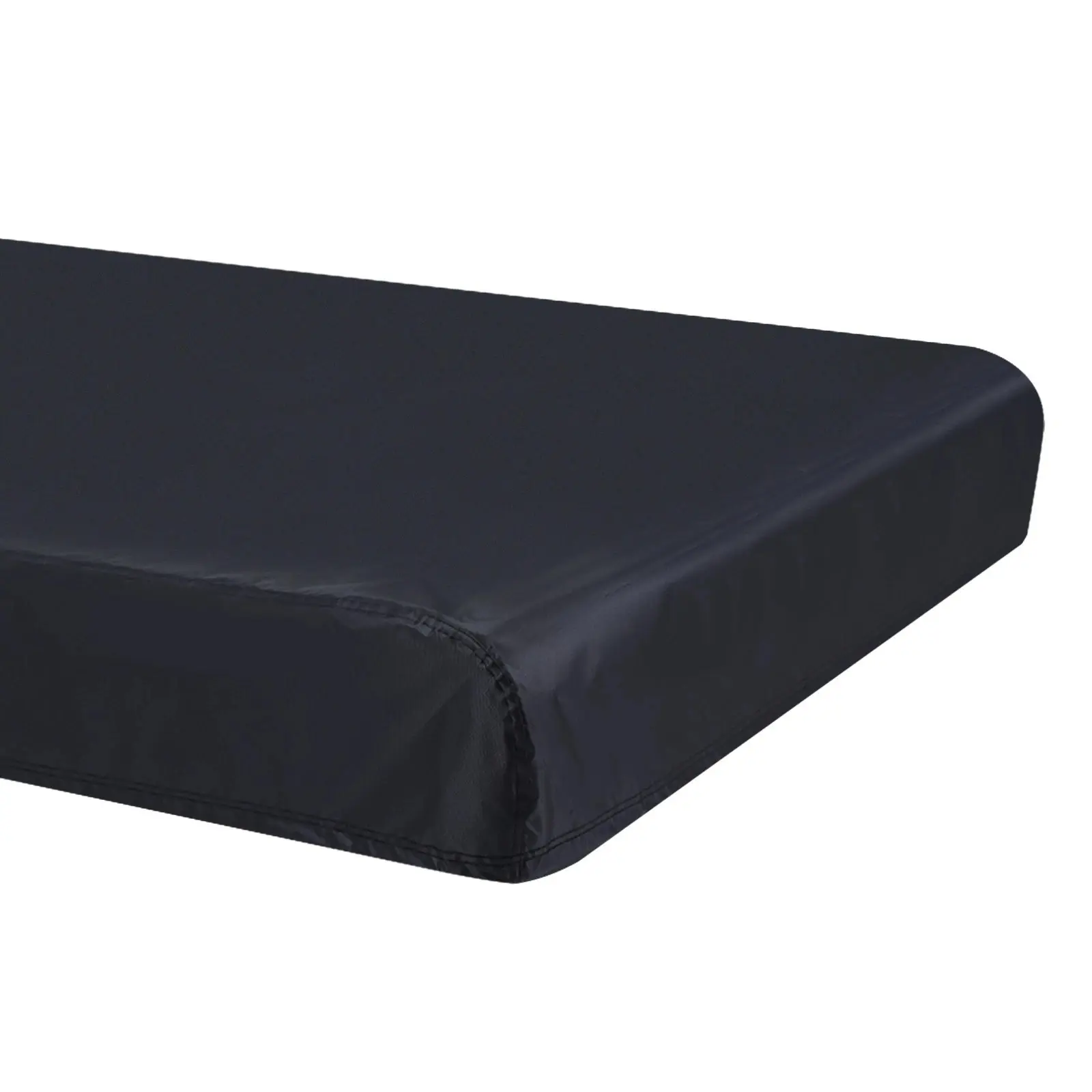 Billiard Pool Table Cover 7ft Waterproof Billiard Table Cover 92"x52"x8" Black