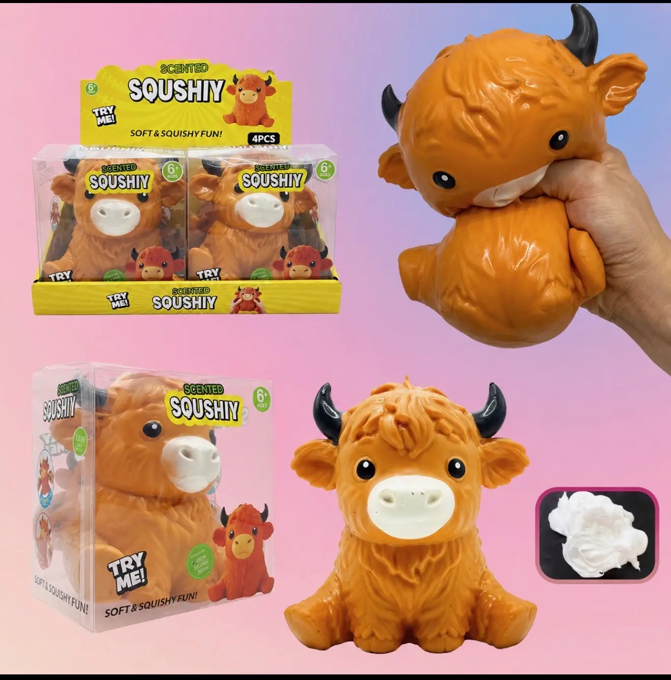 Highland Classic & Novelty Stress Relief Toy for Anxiety Relief, Desk Fidget Toy for Adults & Kids