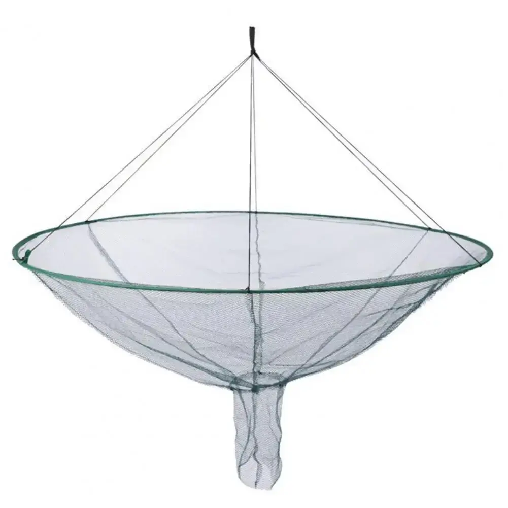 Foldable Fishing Bait Trap Crab Net Crawdad Shrimp Cast Dip Cage Fish Minnow