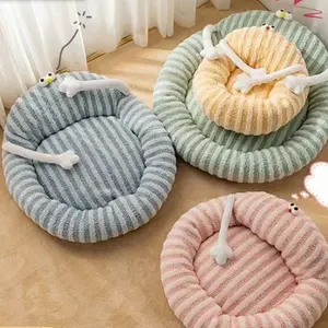 Hot Sale Wholesale Modern Fashion Soft Breathable Luxury Nest Cat Dog Sofa Mat Pet Bed All Seasons Washable