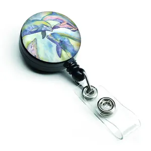 Carolines Treasures  Dolphin Retractable Badge Reel