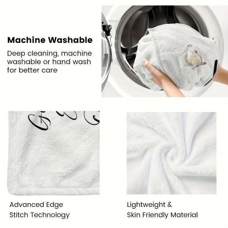 Highland Cow Pattern Soft Blanket, Cow Print Blanket, Cool Bedroom Bedding Blankets, Air-conditioned Room Blanket, Warm Nap Blanket for Home Office Travel Camping