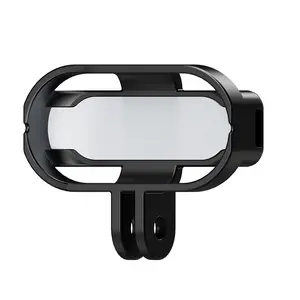 Feichao Magnetic Case Bracket for Insta360 Go 3, Thumb Camera Quick Release Tripod Mount, Hand Freely Protection Frame, Easy Installation