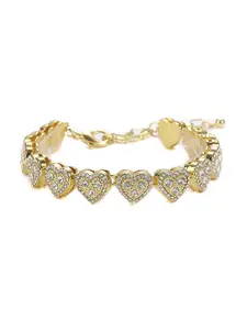 New Bestselling Heart-Shaped Zinc Alloy Adjustable Women's Elegant Fashion Wearable Jewelry Anklet, Can Be Used as Bracelet, Simple and Luxurious Design