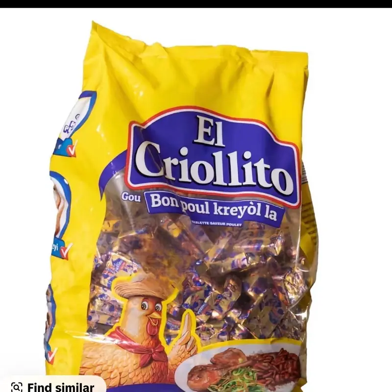 El Criollito Chicken Flavor Seasoning Cubes - Bon Poul Kreyòl La