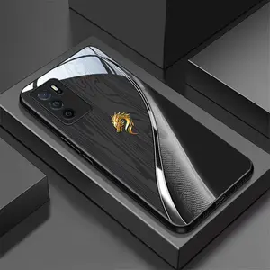 Dragon Travels the World for OPPO A9 (2020),A15,A35,A15s,A16,A16s,A54s,A16k,A16e,A17,A17k,A3,A8,A31,A38,A18,A39,A57 (2016),A3Pro,A3x,A3,A3s,A12e Hard Case Glass texture light luxury new styles Phone Case